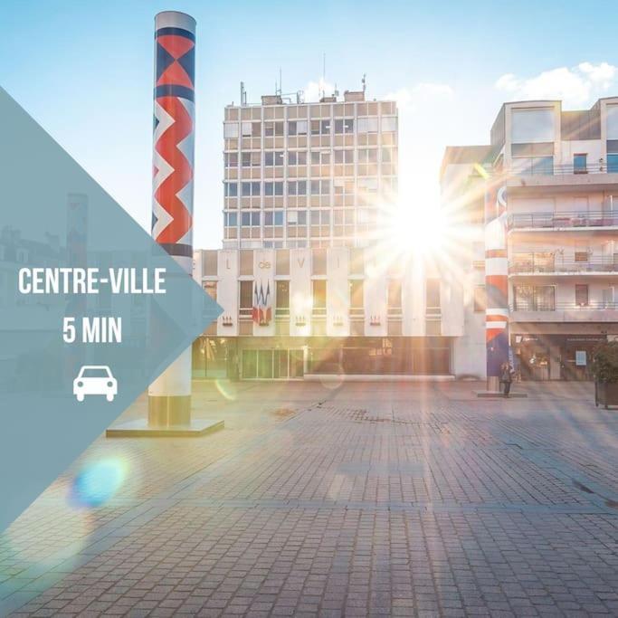 Le Paisible • Garage Privatif • Traversant • Calme Châteauroux Exterior foto